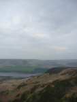 Torside Reservoir, close to the end of day 1