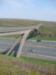 The bridge over the M62