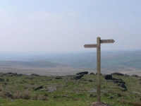 The view west over Wicken Lowe