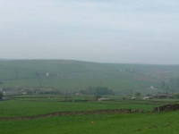 The view north from near Colden looking towards Heptonstall Moor