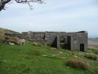 Top Withens, the farmhouse associated with Wuthering Heights - but which bears no resemblance to it