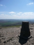 The view south from Pen-y-ghent