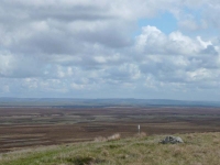 The view over Sleightholme Moor at the start of day 10