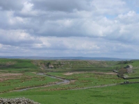 The scar above Sleightholme Beck to the west of Bowes