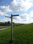 Where the Bowes loop rejoins the main Pennine Way near Baldersdale