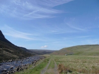 The River Tees at the start of day 12