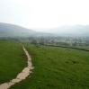 The view back to Edale