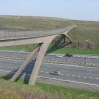 The bridge over the M62