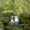 Taking a shortcut from Hebden Bridge by walking along Colden Water