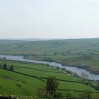 The view back over Ponden Reservoir