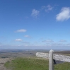 The view north from the top of Pen-y-ghent