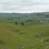 The view back to Horton in Ribblesdale at the start of day 8