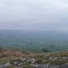 The misty view into Hawes - the end of day 8