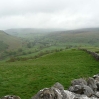 The view down into Swaledale near Mucker