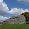 A stone barn on the edge of Harter Fell