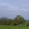 Farmland near Dufton at the start of day 13