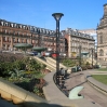 Planting outside the Town Hall in Sheffield