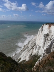 The view back into Eastbourne, with its pier