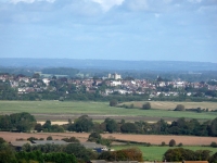 The castle in Lewes