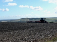 Looking back over the Downs to the south of Lewes