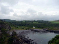 Looking back into the bay at Port Kate