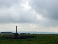 The view from the top of Broad Moor, looking East