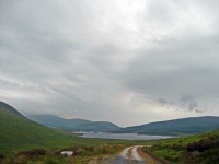 The view East towards Loch Dee