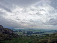 The view down to St John\'s Town of Dalry