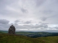 The view down into Galashiels, and the end of day 8