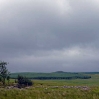 The view ahead, with the peak of Benbrack to be climbed ahead