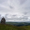 The view down into Galashiels, and the end of day 8