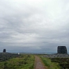 The Twinlaw Cairns and trig point