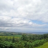 Almost at the North Sea, the view looking towards Cockburnspath and Cove Harbour