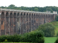 Balcombe Ouse Valley Viaduct, Grade II* listed railway viaduct comprised of 37 arches - looking south east