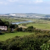 Looking north towards Lewes from Piddinghoe