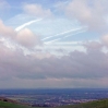 The view north toward the Weald and North Downs from Beachy Brow