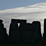 Stonehenge silhouette