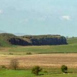 Looking back towards the line of Hadrian's Wall header image (from day 17)